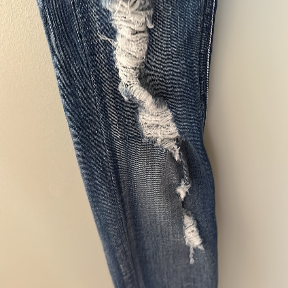 Express Ripped High Rise Jeans 00 - Picture 7 of 12